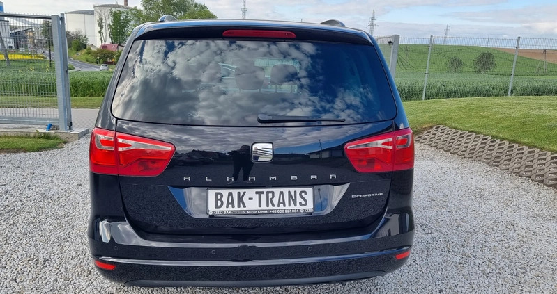 Seat Alhambra cena 57990 przebieg: 212546, rok produkcji 2015 z Kowalewo Pomorskie małe 352